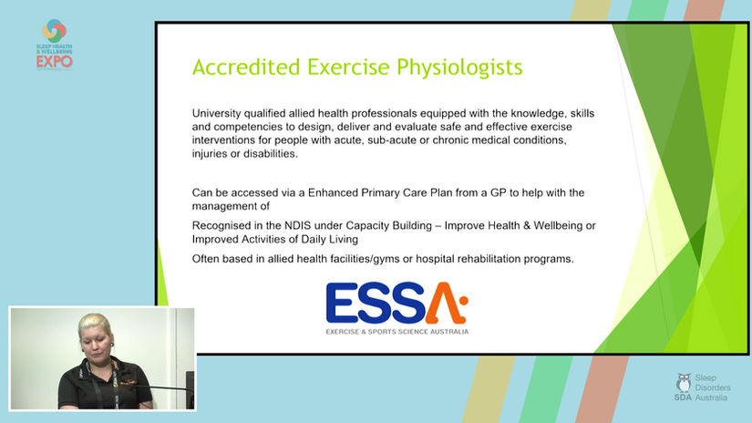 Physical Activity with Chronic Illness and Disability - Sarah Evans